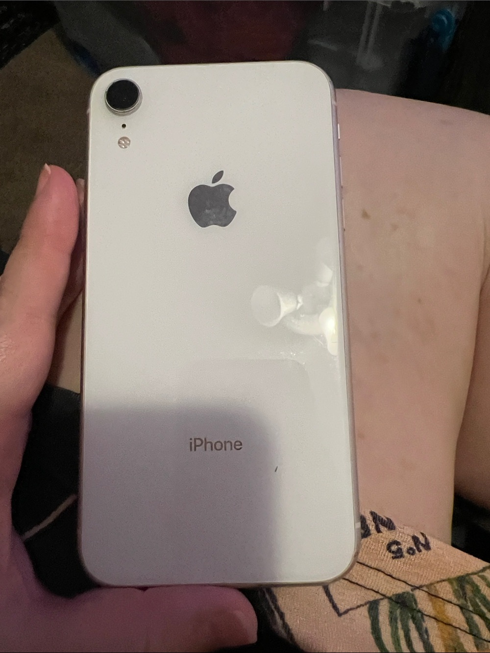 Apple iPhone XR White Glass Back Smartphone